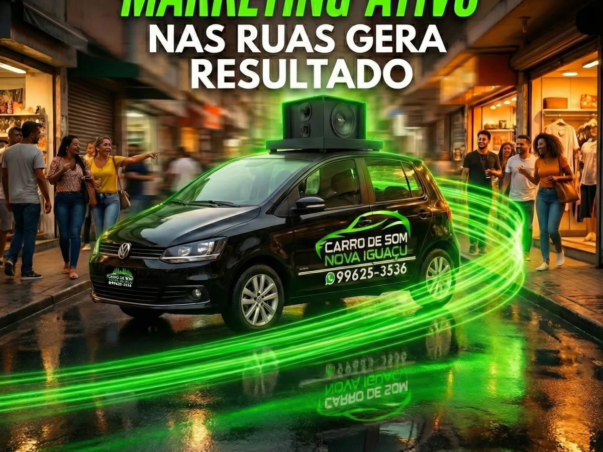 Carro de Som - Publicidade